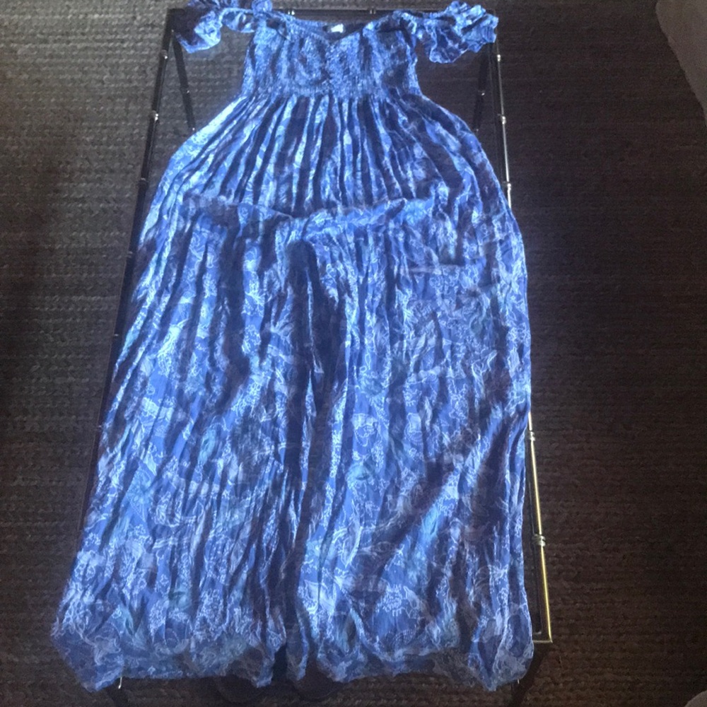 Hawaiian print romper size Small